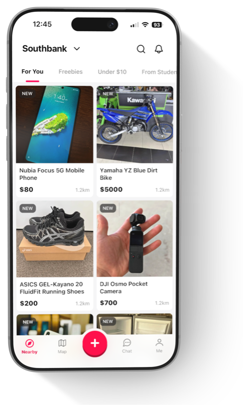 Popout Market app preview